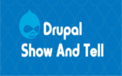 drupal show and tell logo